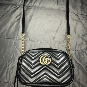 GG Marmont  Small Quilted Camera Bag (Brand New)